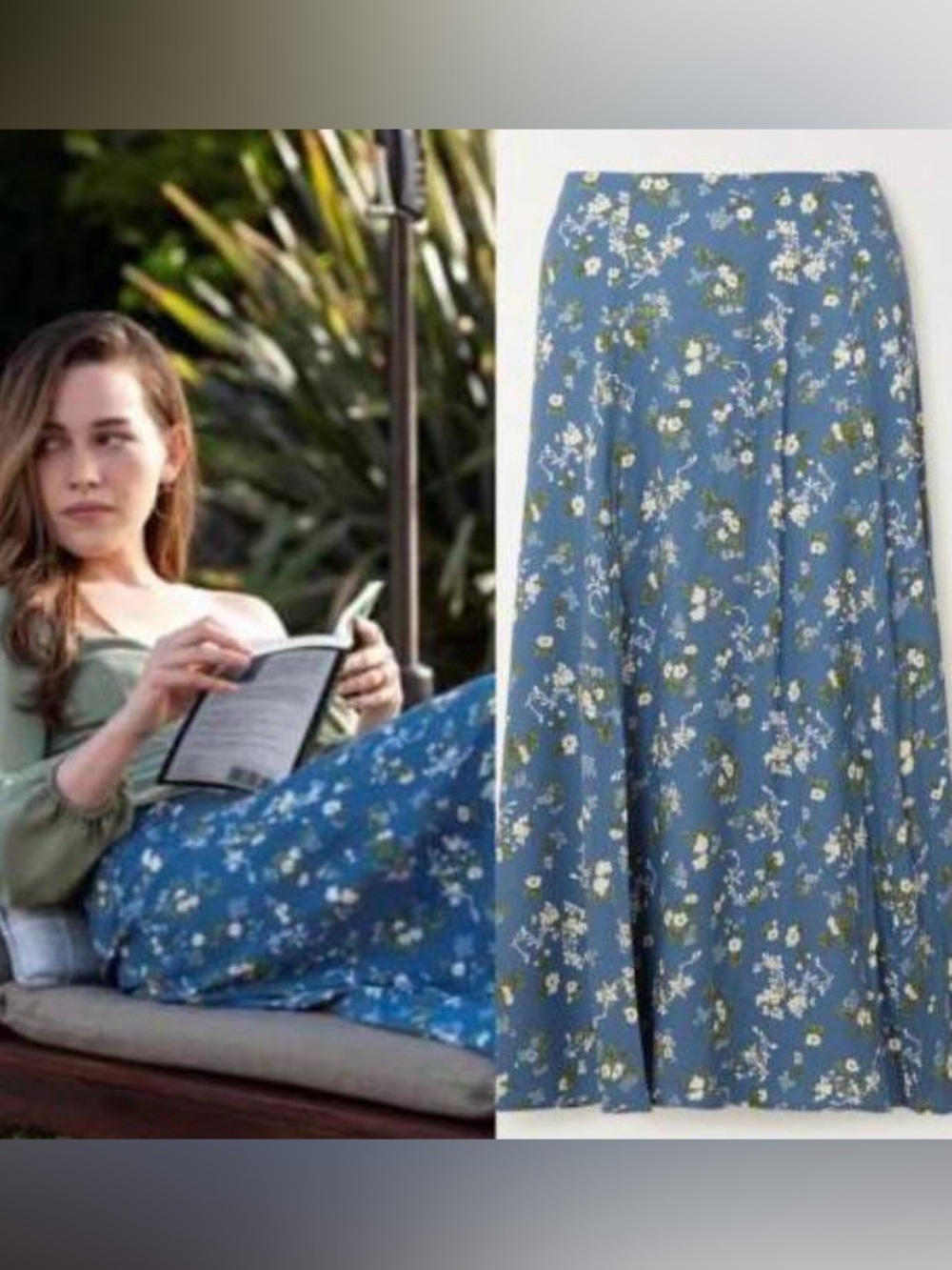 Reformation Floral Skirts Size 10